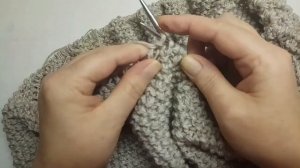 Снуд по кругу, вязание спицами, Snood, DIY