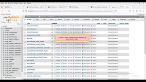 How To Fix Mysql Error "Table doesn't exist in engine, phpmyadmin.pma_traking#Error1932#