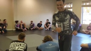 Brandon Mccaghren Gets Promoted to Black Belt by Eddie Bravo