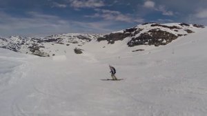 Snowboard på Folgefonna