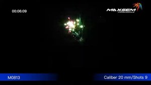 Батарея салютов Maxsem, 0,8"-9 залпов, Mars, M0813