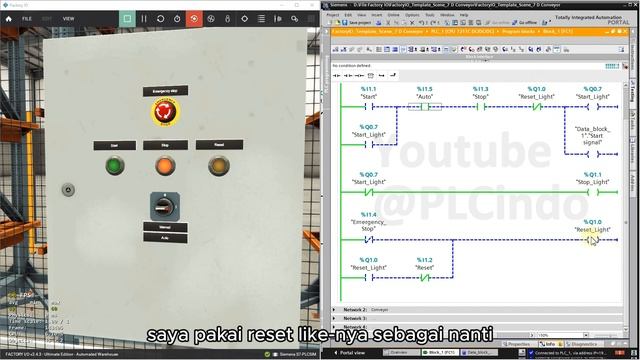 FACTORY IO SCENE 7 control panel смотреть онлайн