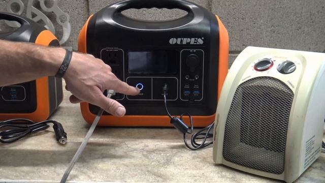 FREE ELECTRICITY FROM SOLAR - OUPES Portable Power Station - LiFePO4! - 1200 Watts of Excellence! смотреть онлайн