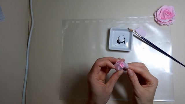 Цветы из зефирной глины.