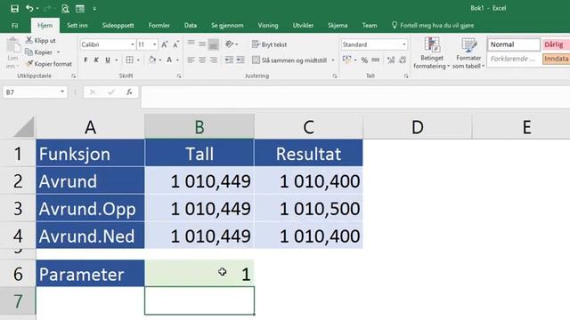 Excel på norsk: Avrunding til nærmeste 10, 100 og 1000 смотреть онлайн