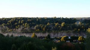 Туман на реке Мста