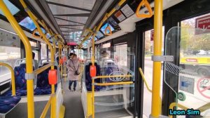 Поездка на троллейбусе «Адмирал» (ПКТС-6281.00) "3214" (ГЭТ), по маршруту 28.