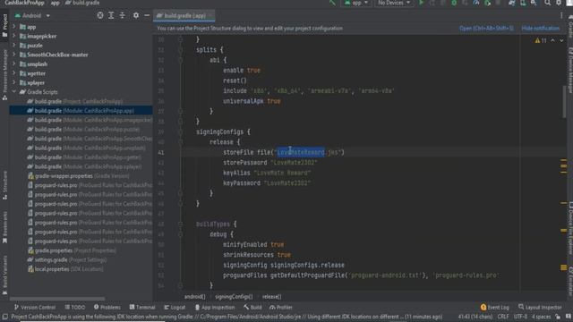 How to create app signing key or keystore file, SHA1 key, and Facebook Hash Key