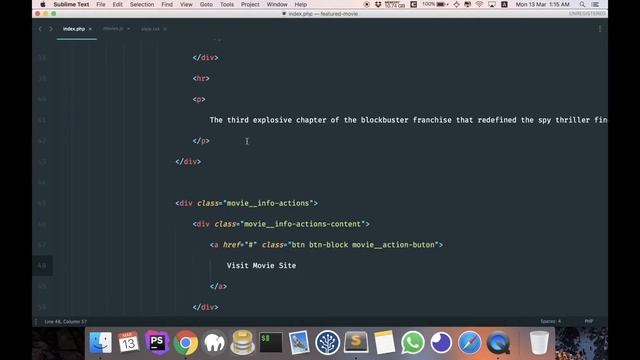 3. Create Featured Movie Slider (3/7) - Complete the Style смотреть онлайн