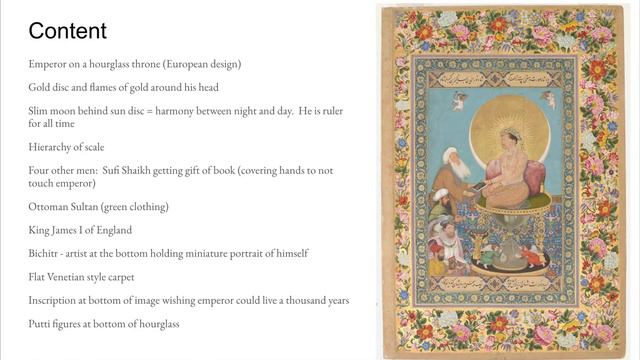 Jahangir Preferring a Sufi Shaikh to Kings - Google Slides