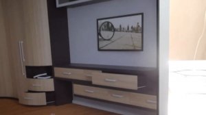 Семья из трех человек в однушке. Компоновка мебели.