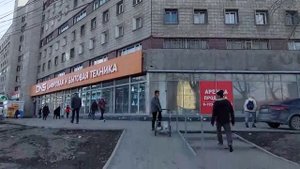 НОВОСИБИРСК/ЛЕНИНСКИЙ РАЙОН/ПРОГУЛКА ПО МАРШРУТУ: УЛ.ТИТОВА-ПЛ.МАРКСА/NOVOSIBIRSK STREETS WALK/04.2