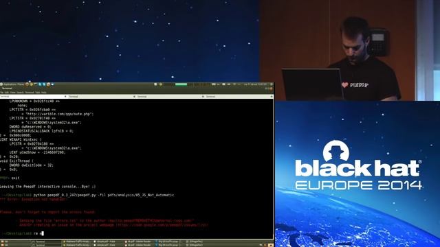 PDF Attack: A Journey from the Exploit Kit to the Shellcode (Part 2/2) смотреть онлайн