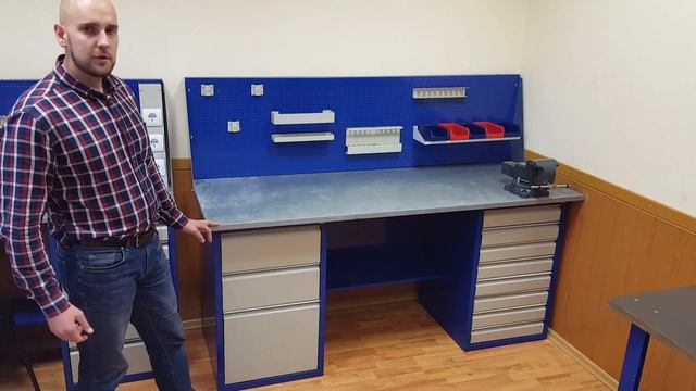 Верстак слесарный металлический - Святогор