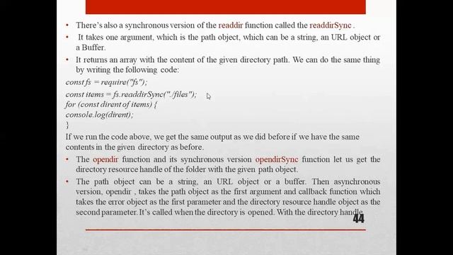 Node js Modules part 1 Day 2