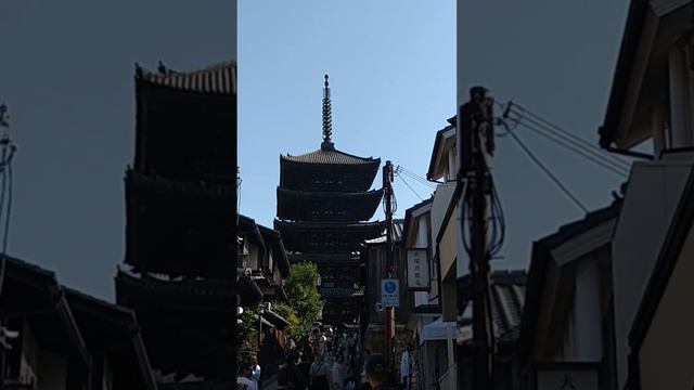 京都 東山 祇園 八坂の塔（五重塔）