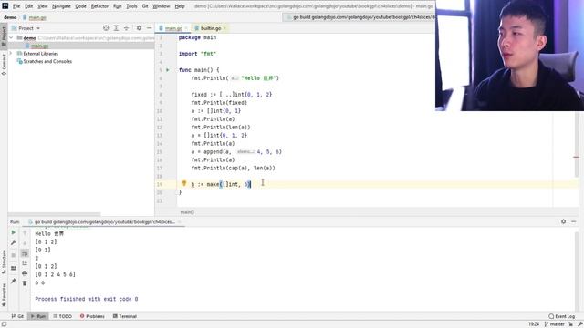 Golang Slices - "ArrayList" in Go