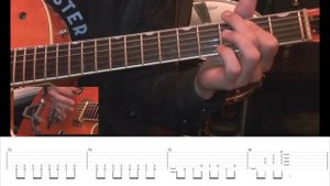 How to play  "Rumble In Brighton" - Stray Cats -(タブ譜付)