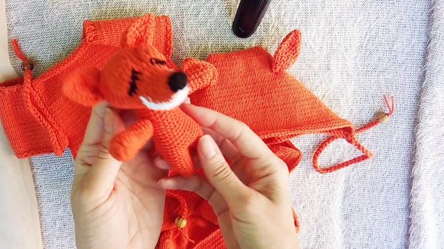 ✓Комплект для фотосессии новорожденных "Лисичка" смотреть онлайн