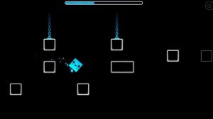 Играем в geometry dash. Пытаемся проходить уровни.