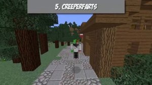 Top 10 Minecraft CREEPER SKINS! - Best Minecraft Skins For 1.8