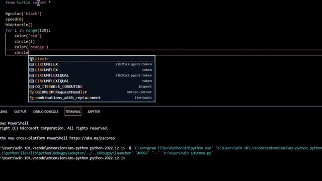 Amazing Design in Python(3)| Python Graphics | Amazing Patterns in Python | Design in turtle