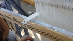 Заправка ремиз в современных ковроткацких станках