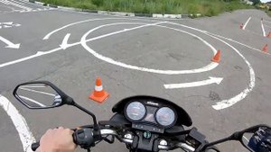 Вождение. Категория "А" - мотоциклы. Практические упражнения. 2017 года