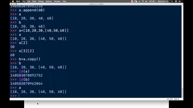 copy method in python | reference copy | shallow copy | deep copy | by idris Mibweb | SkillBout
