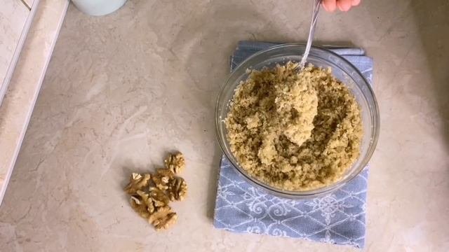 РОГАЛИКИ С ОРЕХОВОЙ НАЧИНКОЙ/РАССЫПЧАТЫЕ ,НЕЖНЫЕ ВНУТРИ/Простые в приготовлении