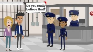 Lisa is in JAIL! | Basic English conversation | Learn English | Like English