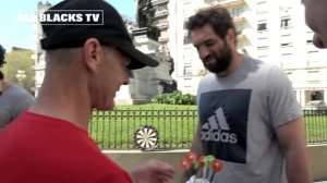 All Blacks hit the streets in Buenos Aires