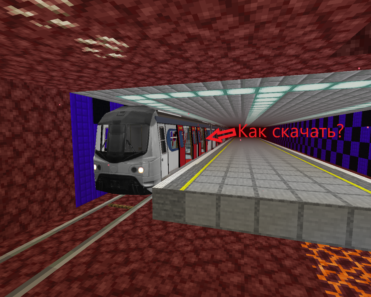 Minecraft transit railway