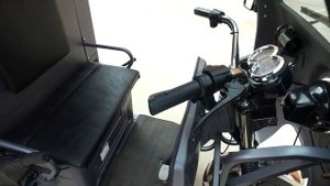 Электрический трицикл фургон с кабиной Rutrike Карго 1800