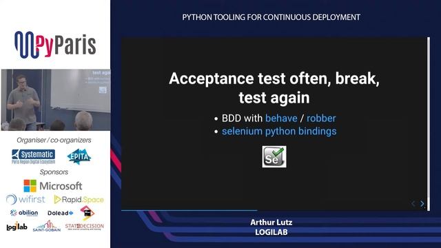 PyParis 2018 - Python tooling for continuous deployment смотреть онлайн