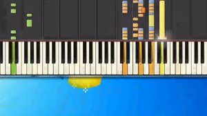 Dancando lambada_-_Kaoma [Synthesia Piano] [Piano Tutorial Synthesia]