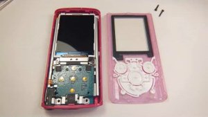 How to take apart a SONY Walkman NWZ-E383 NWZ-E384 NWZ-E385 and change battery
