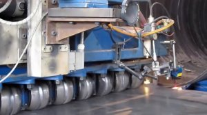 Сварка труб большого диаметра.. large diameter pipes