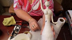 5.     Африканка из папье маше