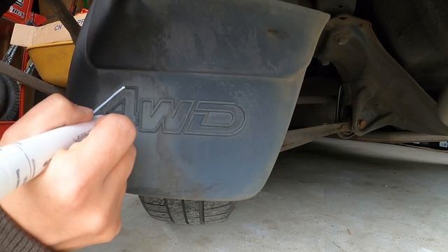 4WD MUD FLAP DECAL RESTORATION on CIVIC WAGON смотреть онлайн