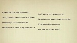 Sonnet 109