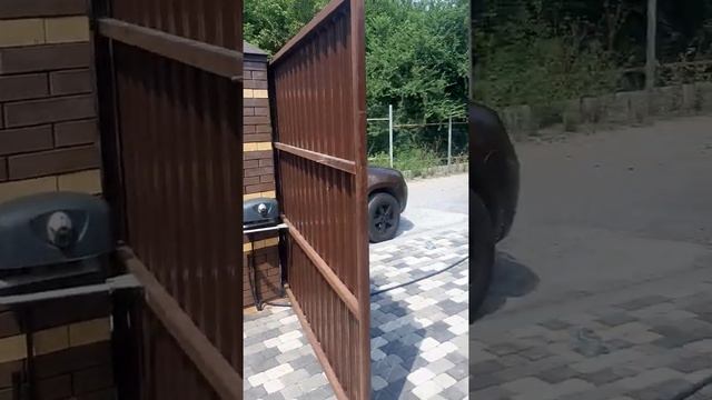 Автоматика для распашных ворот в Ростове на Дону #автоматические_ворота