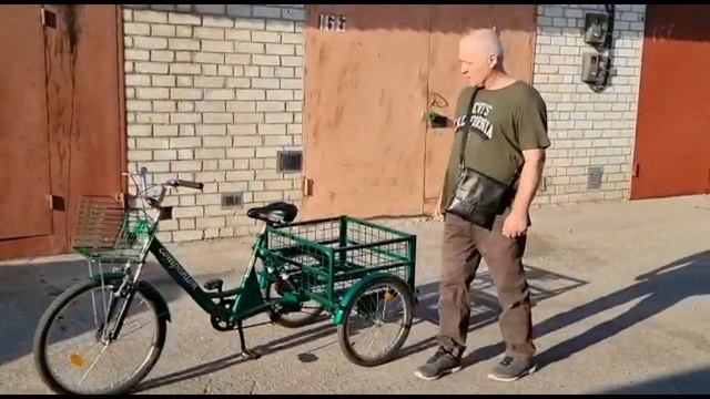 Выбор трехколесного грузового велосипеда
