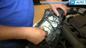 How To Install Replace Headlight 09-17 Volvo XC60 SUV