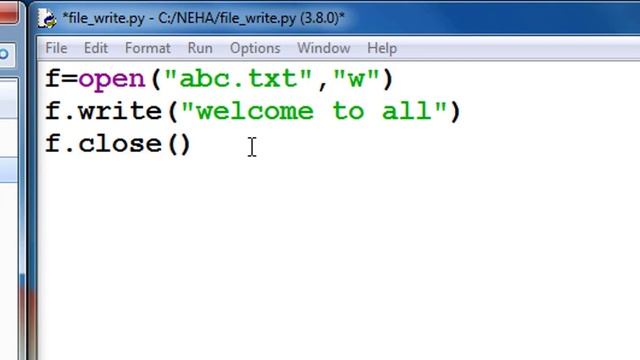 Data File in Python - Writing to file - Python Programming - File handling in Python