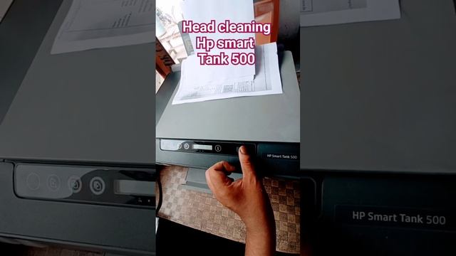 hp smart Tank 500 head cleaning। how to clean head hp smart Tank 500। #hpsmarttank #hpprinter ।