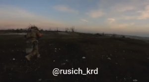Штурм украинских позиций под Белогоровкой глазами бойцов Российского спецназа.