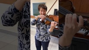 Переходы в позицию на скрипке