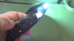 Налобный сенсорный фонарь СОВ+LED