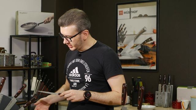 Обзор и тест кухонных ножей Samura Kaiju. Отзыв о ножах Самура Кайдзю. смотреть онлайн